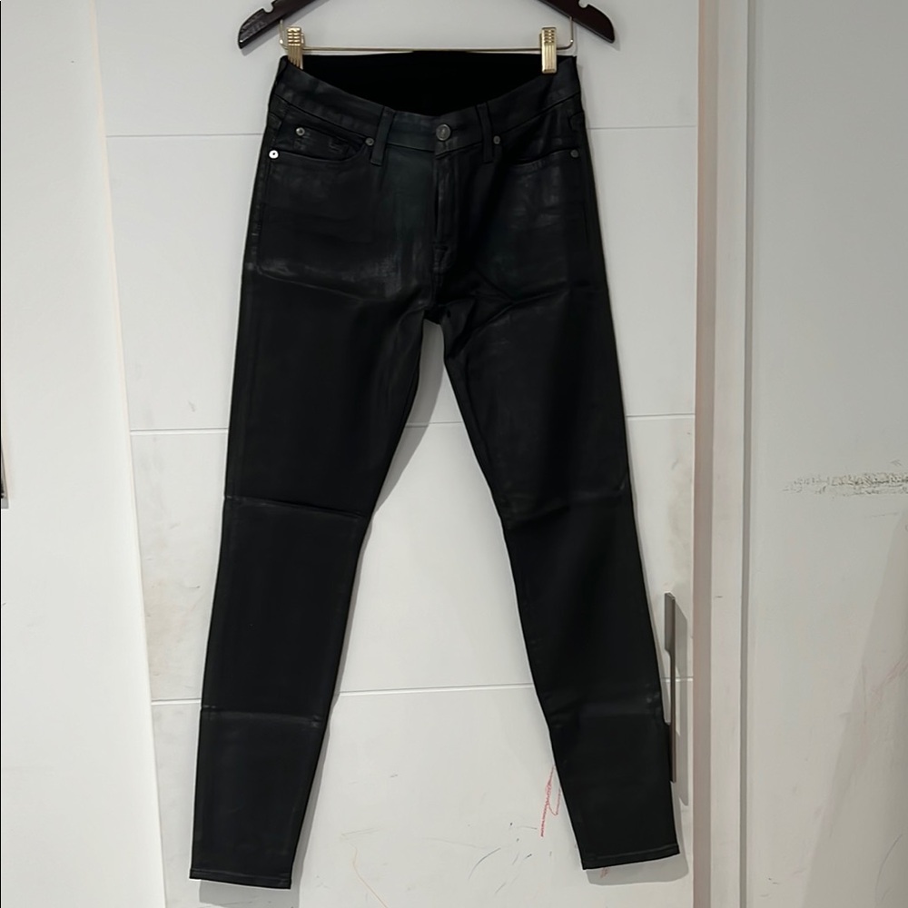 7 for all mankind Black Skinny Jeans size 29 never worn